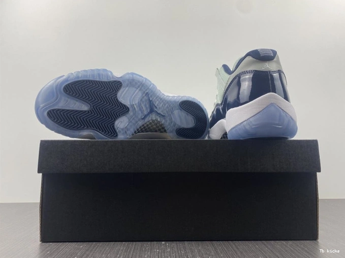 Rep TBK Low 11 Retro Jordan Georgetown Air 528895-007 0706